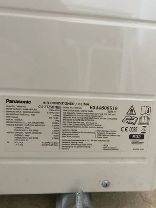 Aire Acondicionado Panasonic Beige