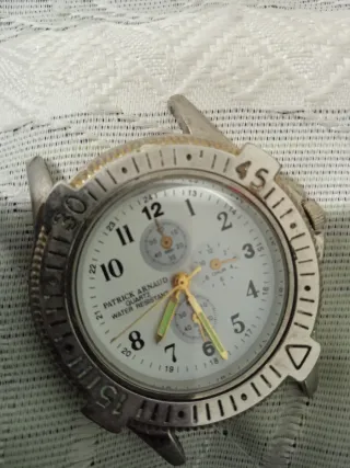 Reloj Patrick Arnaud Cuarzo Dorado/Plateado