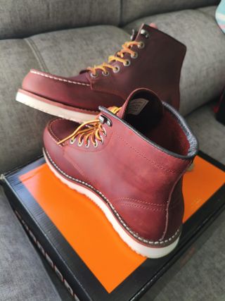 SL-SAINT Botas Piel Bicolor Hechas a Mano Talla 44