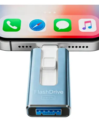 Pendrive 32GB Fli 4 en 1 USB-C MFi