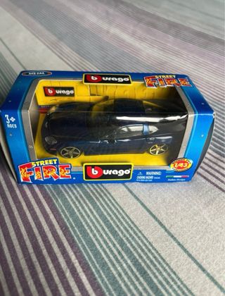Conjunto 7 Carros Burago Street Fire Caixa