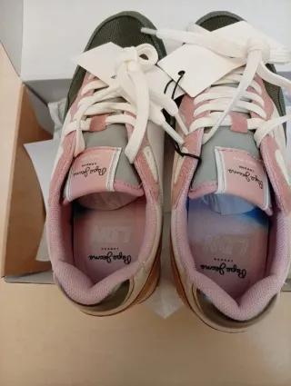 Zapatillas Pepe Jeans Mujer Talla 37 verde /Nuevas