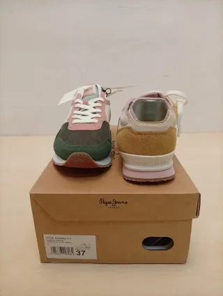 Zapatillas Pepe Jeans Mujer Talla 37 verde /Nuevas