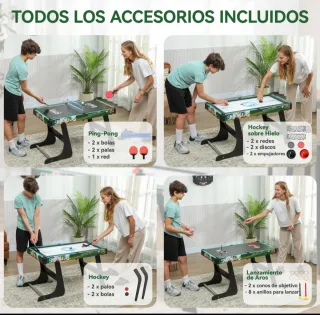 Mesa Multijuegos Infantil +7 Años