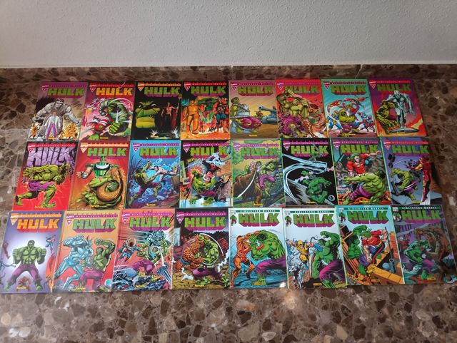 Bibloteca Marvel Hulk de Fórum (36 tomos)