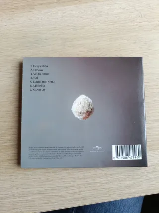 CD Sabela OT "Despedida". Firmado por la artista.