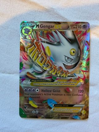 Carta Pokémon Mega Gengar EX