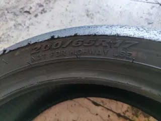 Pneumatico Moto Pista Pirelli 200 65 17 Usato
