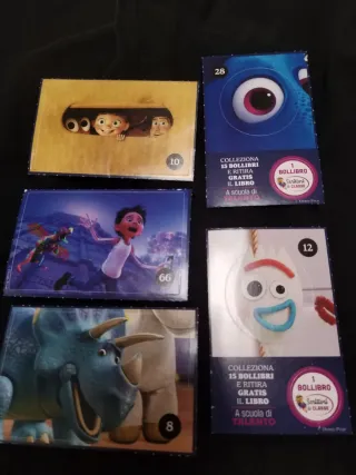 Set figurine Disney Pixar - 4 pezzi