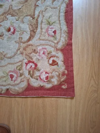 Alfombra PETIT POINT Antigua, Flores 148x90cm