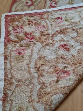 Alfombra PETIT POINT Antigua, Flores 148x90cm