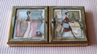 Cubrecontador Portallaves Vintage Decorativo