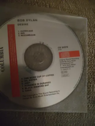 Bob Dylan - Desire CD