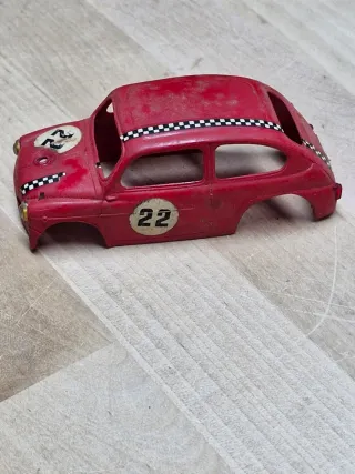 Scalextric carrocerias seat600 rojo