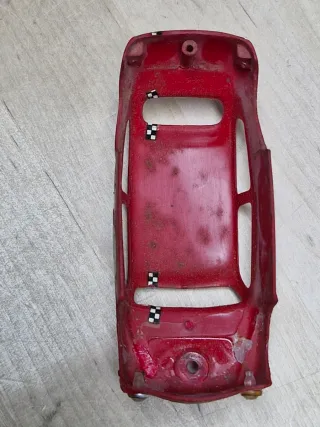 Scalextric carrocerias seat600 rojo