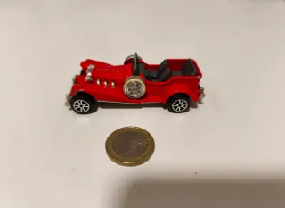 Coche Excalibur Majorette 1:64 Rojo