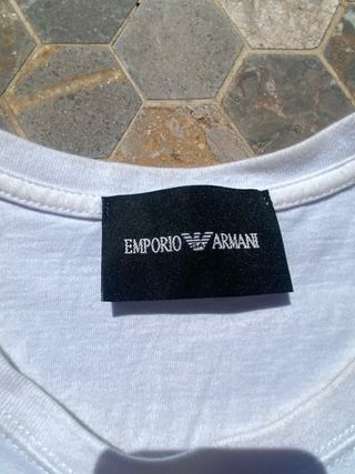 Camiseta Emporio Armani EA7 Blanca