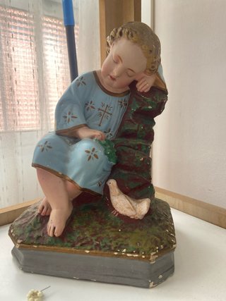 Niño Jesús durmiendo figura