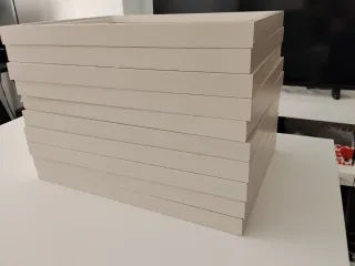 Marco de madera beige 36,7 x 27,7 cm