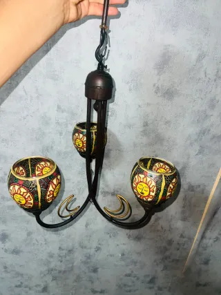 Lámpara de techo decorativa sol
