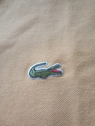 Polo Lacoste Amarillo Talla L
