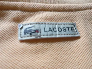 Polo Lacoste Amarillo Talla L