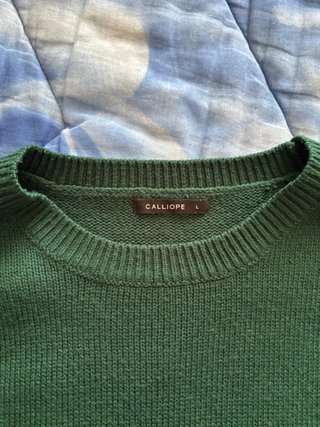 Maglione Calliope verde bosco - Taglia L