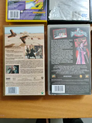 Lote 6 Películas DVD y VHS