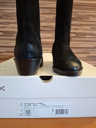 Botas Geox Teoclea Talla 37 Negro