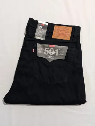 Levi's 501 Nuevo Original Jeans Negro