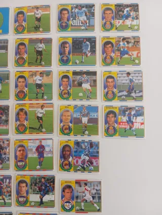 72 Cromos Liga Este 96/97 (Sin repetidas)