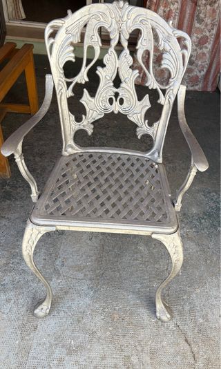 Sedia in Ferro Battuto Stile Classico