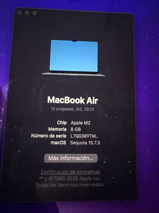 MacBook Air 15” M2 2024