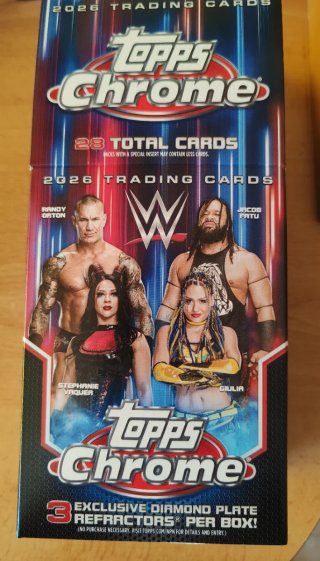 Carta Topps Chrome Wwe 2026 D-Von Dudley Refractor