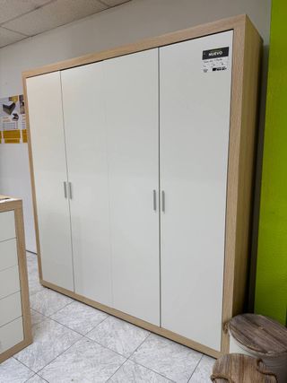 Dormitorio Completo Blanco-Cambria Nuevo
