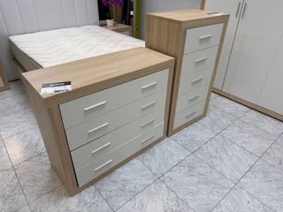 Dormitorio Completo Blanco-Cambria Nuevo