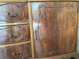 Mostrador rústico de madera