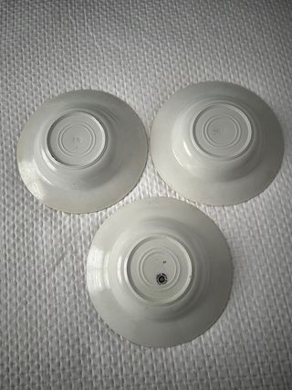 Set di 3 piatti antichi