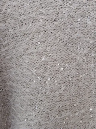 Jersey Lefties Talla S/M Brillante Gris Perla