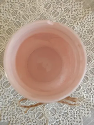 Barattolo sbeccato rosa