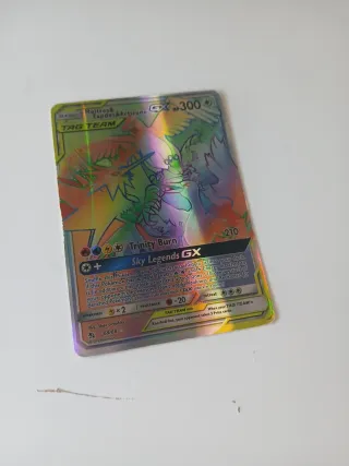 10 Cartas Pokémon Arcoíris DÚOS
