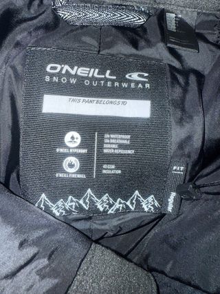 Pantalones de esquí O'Neill negros