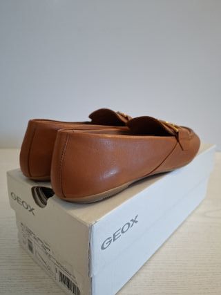 Mocasines Geox Palmaria Talla 36.5 Marrones