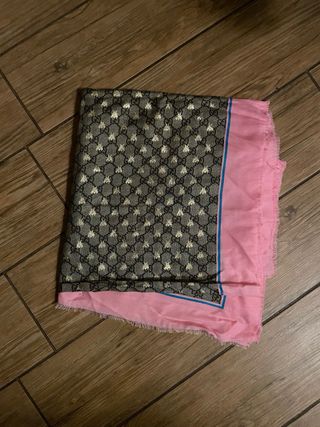 Sciarpa Gucci Oro e Rosa