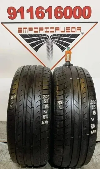 -205 55 15 V MICHELIN RUEDA AL 90% VIDA UTIL
