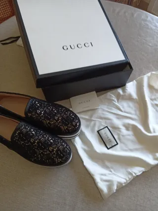 Zapatillas Gucci Plataforma Mujer