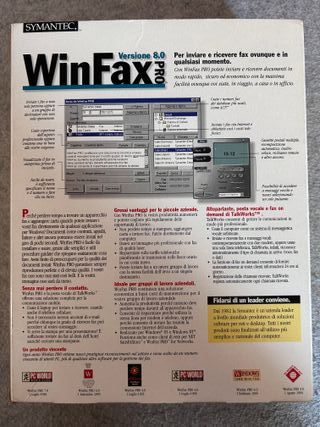 Symantec WinFax Pro 8.0 per Windows NT/95