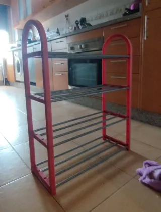 Mueble organizador 4 estantes