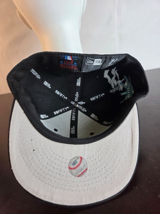 Gorra New Era NY Negra y Blanca