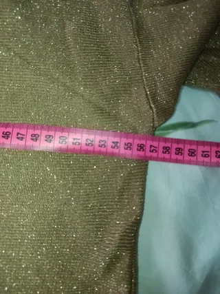 Vestido BELCCI Talla Única Beige Dorado Brillante